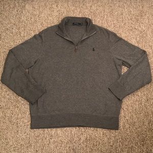 Polo Quarter Zip Sweater